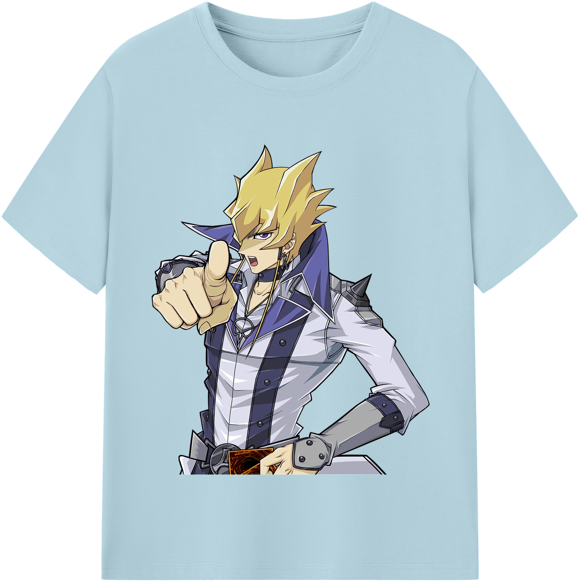 （画像用） 遊☆戯☆王 Yu-Gi-Oh! 綿100％半袖Tシャツ（フロントプリント）